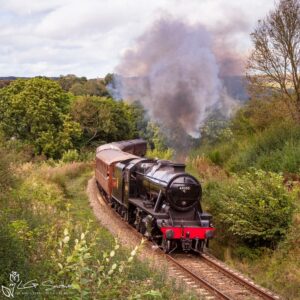 LMS 8F On The North York Moors Railway Photo Slate