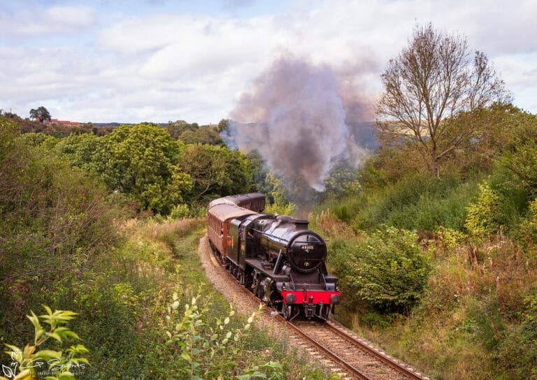 LMS 8F On The North York Moors Railway