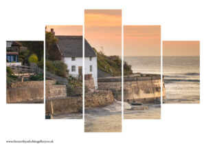 Lady Palmer's Cottage Runswick 5PCS Wall Art