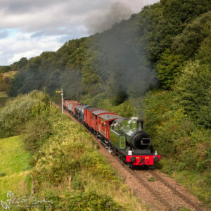 Lambton Tank No.29 Heading For Goathland Photo Slate