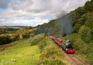 Lambton Tank No.29 Heading For Goathland