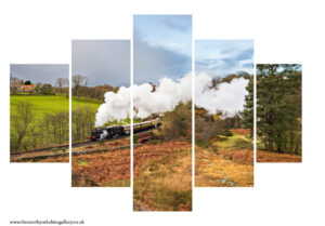 Late Autumn At Darnholm 5PCS Wall Art