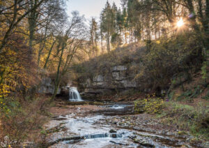 Late Autumn At West Burton Falls