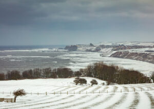 Lythe And Whitby In The Snow