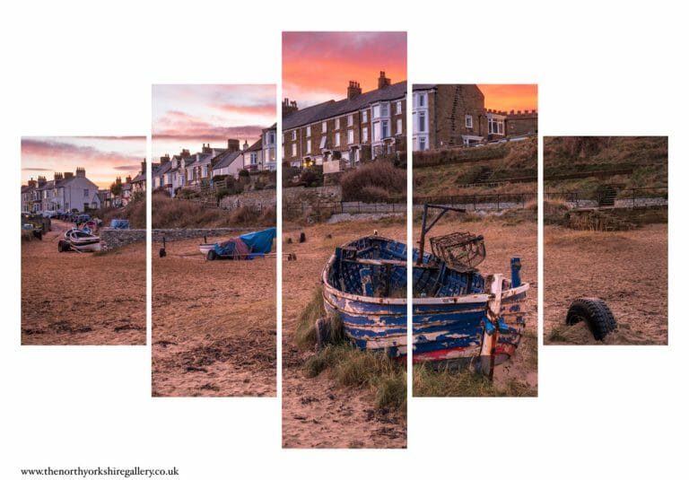Marske Sunset 5PCS Wall Art