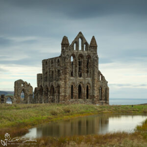 Moody Whitby Abbey Photo Slate