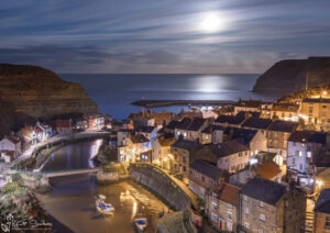 Moonlit Staithes