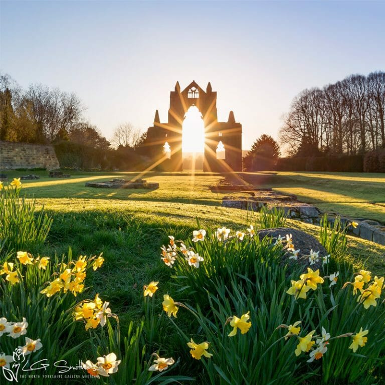 Morning At Guisborough Priory Photo Slate