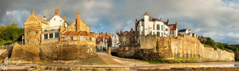Morning At Robin Hoods Bay Slim Panoramic