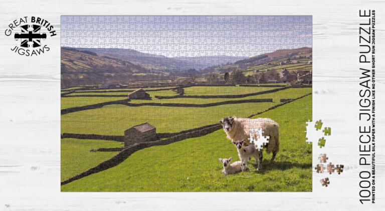Gunnerside Swaledale 1000 Piece Jigsaw