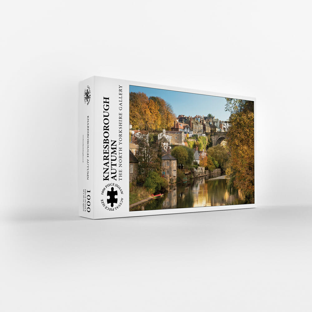 Knaresborough Autumn 1000 Piece Jigsaw Knaresborough Autumn 1000 Piece Jigsaw