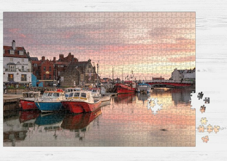 Whitby Harbour 1000 Piece Jigsaw