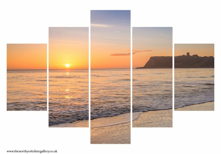 North Bay Sunrise 5PCS Wall Art