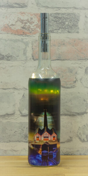 Northern Lights At Saltburn Light Up Bottle