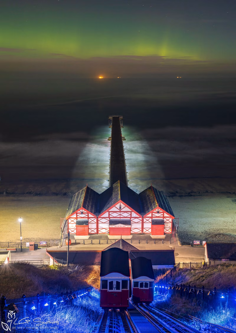 Northern Lights At Saltburn Northern Lights At Saltburn