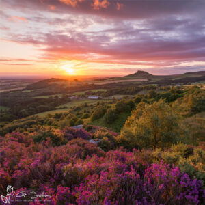 Odin's Hill Roseberry Topping Photo Slate
