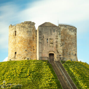 Passing Time Clifford's Tower York Photo Slate