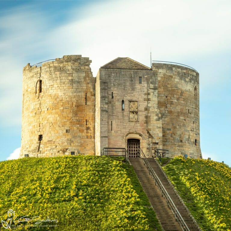 Passing Time Clifford's Tower York Photo Slate