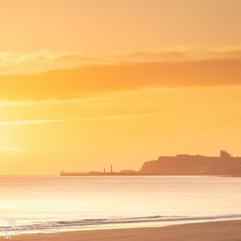 Pleasant Sandsend Morning Photo Slate