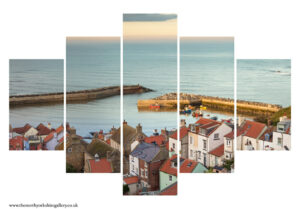 Pleasant Staithes 5PCS Wall Art