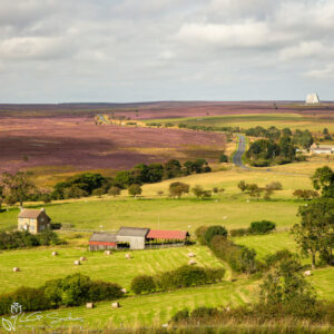 RAF Fylingdales From The Moor Photo Slate