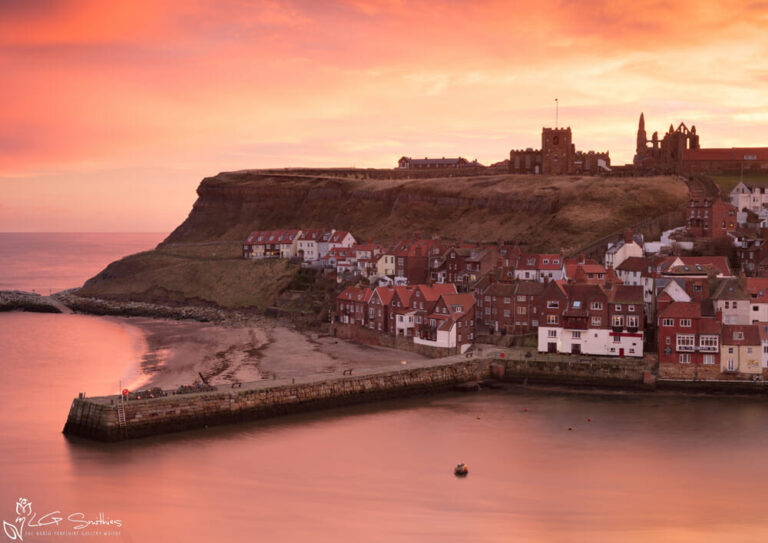 Red Whitby Sunrise
