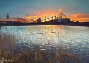 Redcar Blast Furnace Sunset