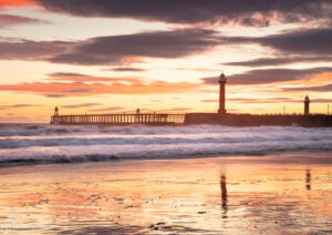 Reflexions on Whitby Beach