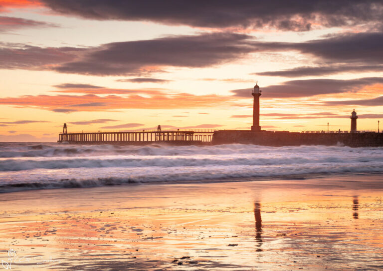 Reflexions on Whitby Beach