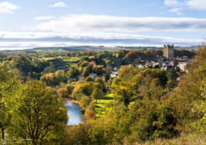 Richmond Castle On An Autumn Afternoon