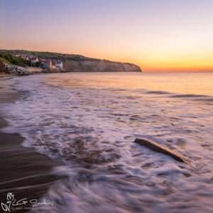 Robin Hood's Bay First Light Photo Slate