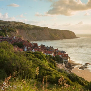 Robin Hood's Bay On A Beautiful Summers Morning Photo Slate