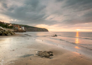 Robin Hood's Bay Sunrise From The Beach