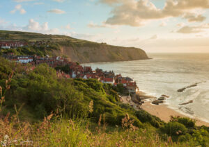 Robin Hood's Bay Village On A Beautiful Summers Morning