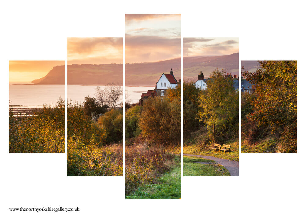 Robin Hoods Bay 5PCS Wall Art 1 Robin Hoods Bay 5PCS Wall Art