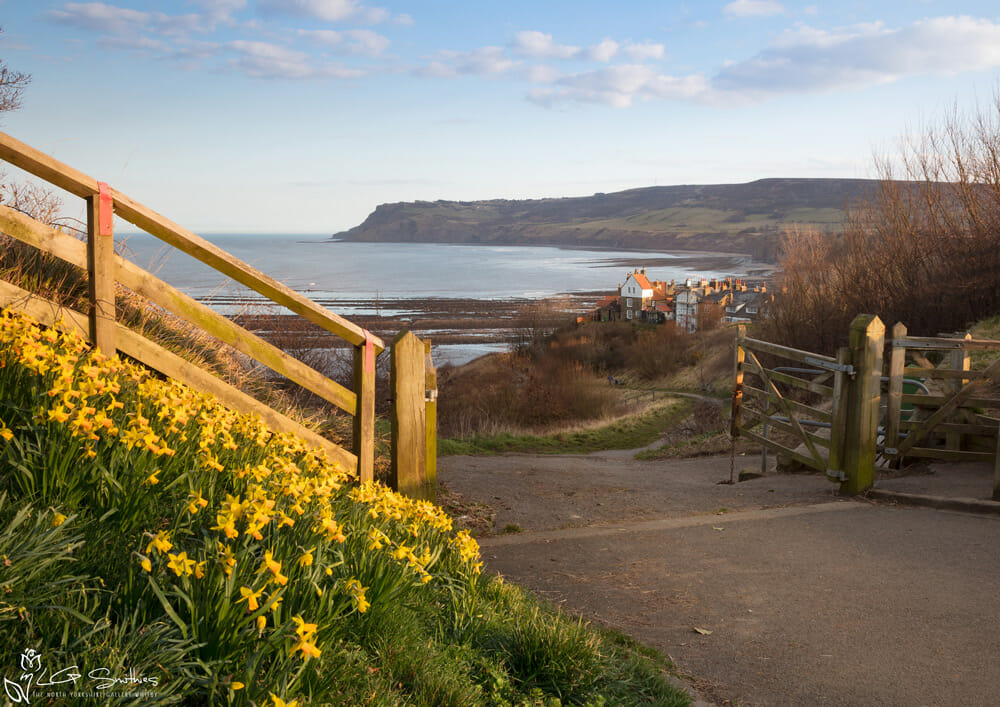 Aprils photo for Robin Hood's Bay 2027 Calendar