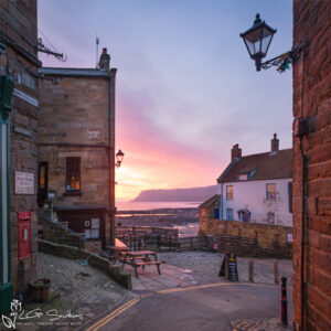 Robin Hood's Bay King Street Photo Slate
