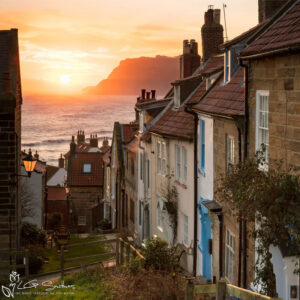 Robin Hood's Bay Morning Photo Slate