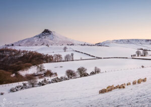 Roseberry On A Winters Morning
