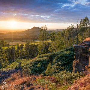 Roseberry Topping Great Ayton Moor Photo Slate