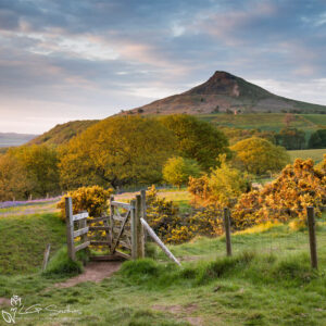 Roseberry Topping Spring Photo Slate
