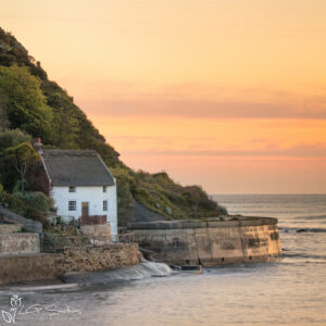 Runswick Bay Lady Palmers Mini Foam Board Print