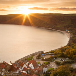 Runswick Sunrise Mini Foam Board Print