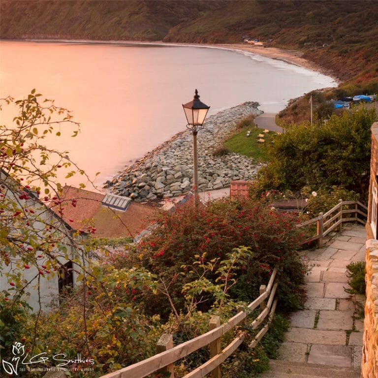 Runswick Bay and The Beach Photo Slate