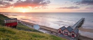 Saltburn Beach Panoramic