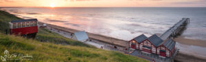 Saltburn Beach Slim Panoramic