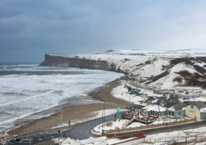 Saltburn In The Snow