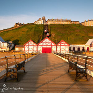 Saltburn Looking Back Mini Foam Board Print