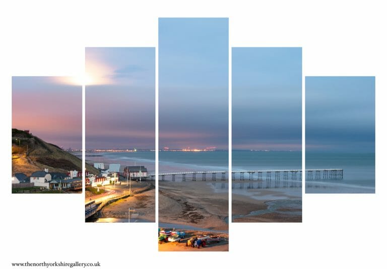 Saltburn Moonset 5PCS Wall Art