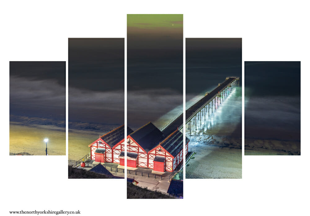Saltburn Northern Lights 5PCS Wall Art 1 Saltburn Northern Lights 5PCS Wall Art